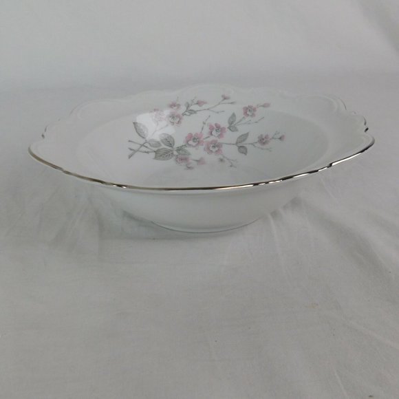 Mitterteich Bavaria Fragrance Pattern Germany 9" Round Vegetable Bowl Flowers - Picture 5 of 7